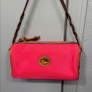 Dooney and bourke barrel bag